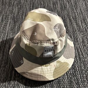 Neff camo bucket hat